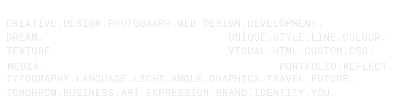 This is my logo.It's words.