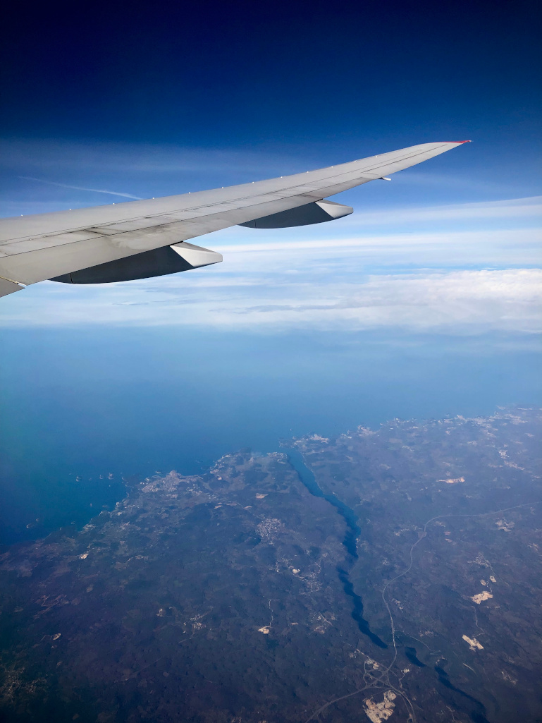 Flying over Italy - 2019